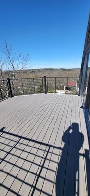 Deck and Aluminum Railing installation (No rust!) - We specialize in transforming your outdoor space with custom deck remodels that blend style, function, and durability. Whether you're looking to revamp an existing deck, upgrade to low-maintenance materials we got what you need. Call now. Custom rod iron rails. Deck and Aluminum Railing installation Deck and Aluminum Railing installation (No rust!) - We specialize in transforming your outdoor space with custom deck remodels that blend style, function, and durability. Whether you're looking to revamp an existing deck, upgrade to low-maintenance materials we got what you need. Call now. Custom rod iron rails. Deck and Aluminum Railing installation