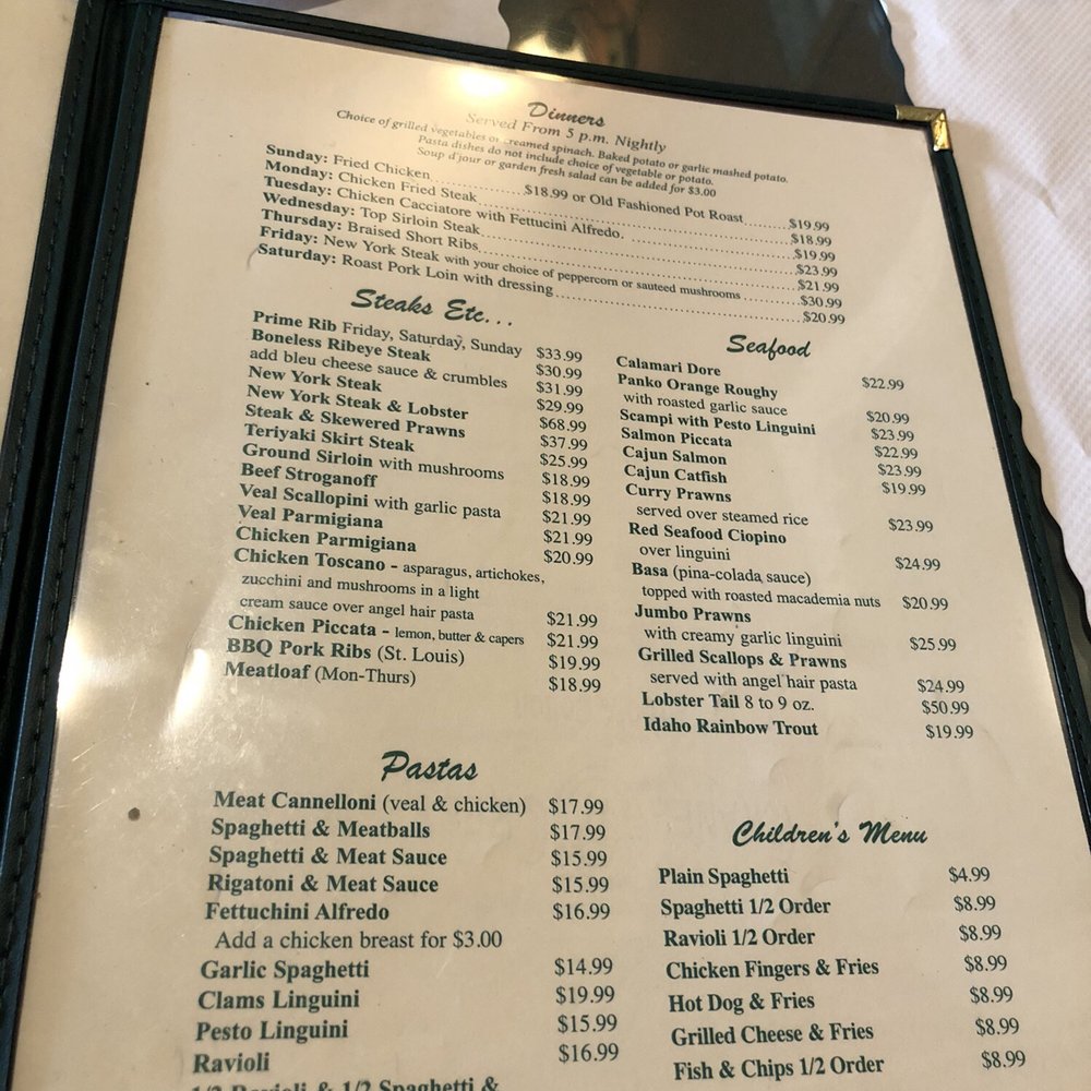 Vallemar Station - Menu - August 2018 - Steakhouses Near Me - Pacifica, California Vallemar Station - Menu - August 2018 - Steakhouses Near Me - Pacifica, California