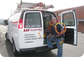 Slide of A & P Electric