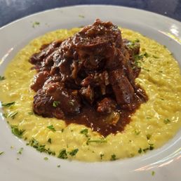 Veal Osso buco and risotto....to die for Veal Osso buco and risotto....to die for