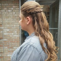 One Park Place Salon - Homecoming long hair braid
