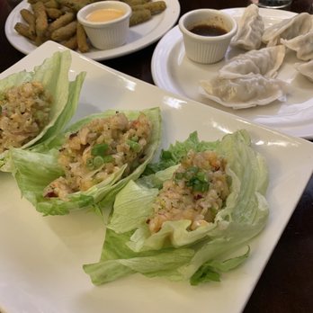 Furoshiki - Pork Dumplings, Lettuce Wraps, Tempura Fried Green Beans - Asian Fusion Near Me - Rochester, New York Furoshiki - Pork Dumplings, Lettuce Wraps, Tempura Fried Green Beans - Asian Fusion Near Me - Rochester, New York