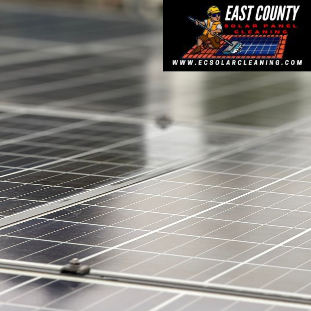 Slide of East County Solar Panel Cleaning
