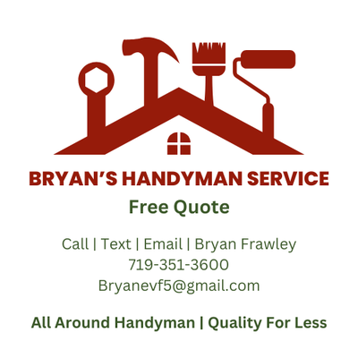 Bryan's Handyman Service Logo