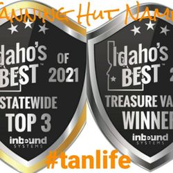 Tanning Hut - Winner 2021 Idaho's Best Awards
#1 Statewide
#1 Treasure Valley