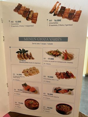 Menu photo 1 Sushi Asahi Le Blanc Mesnil, 93