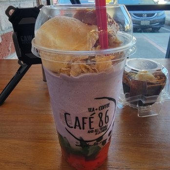Cafe 86 - Upside down Halo Halo - Desserts Near Me - Union City, California Cafe 86 - Upside down Halo Halo - Desserts Near Me - Union City, California