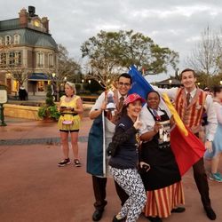 Disney's Marathon Weekend 5K - The French were the best!