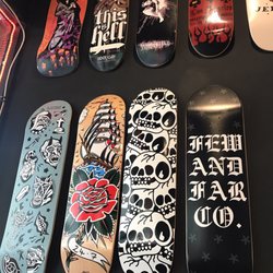Death Before Decaf - Sit and admire the decks while you wait