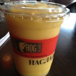 Tropical mango smoothie Tropical mango smoothie