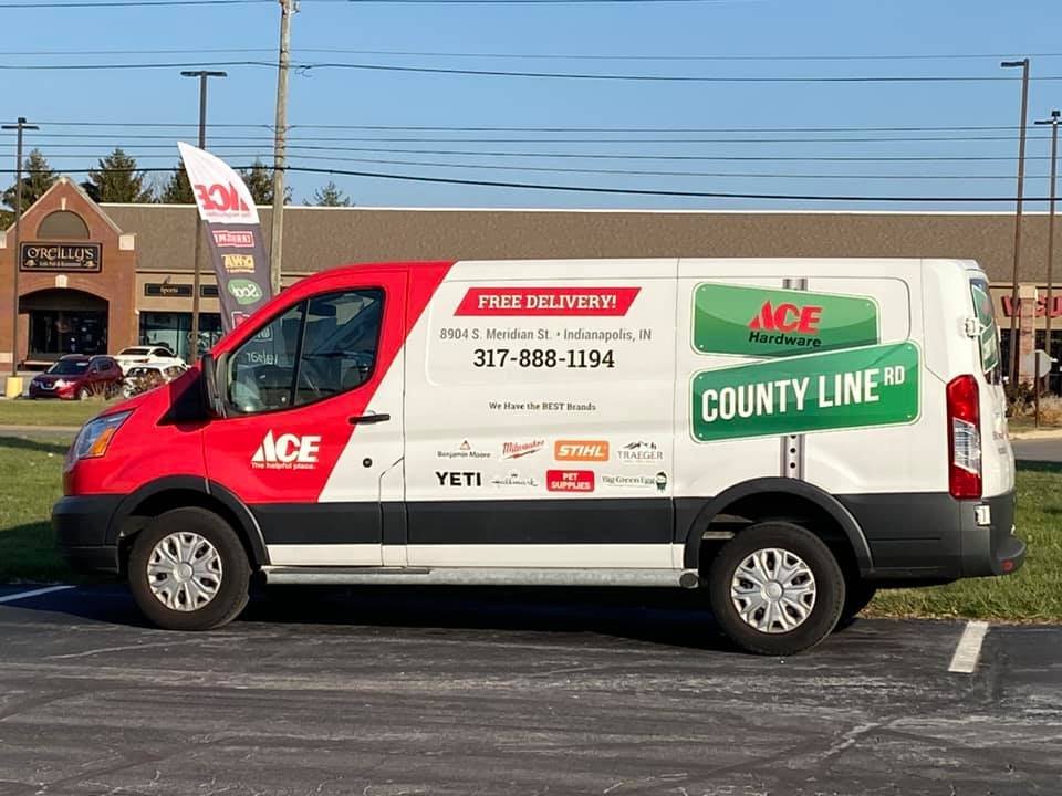 COUNTY LINE ACE Updated August 2024 8904 S Meridian St