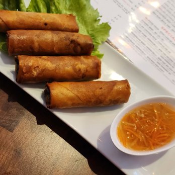 Roots Bistro - Pork egg rolls - Vietnamese Near Me - San Jose, California Roots Bistro - Pork egg rolls - Vietnamese Near Me - San Jose, California