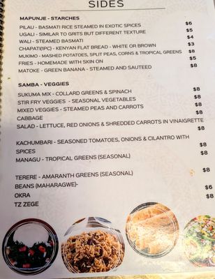 Menu photo 5 Safari Njema Restaurant Seattle, WA Menu photo 5 Safari Njema Restaurant Seattle, WA