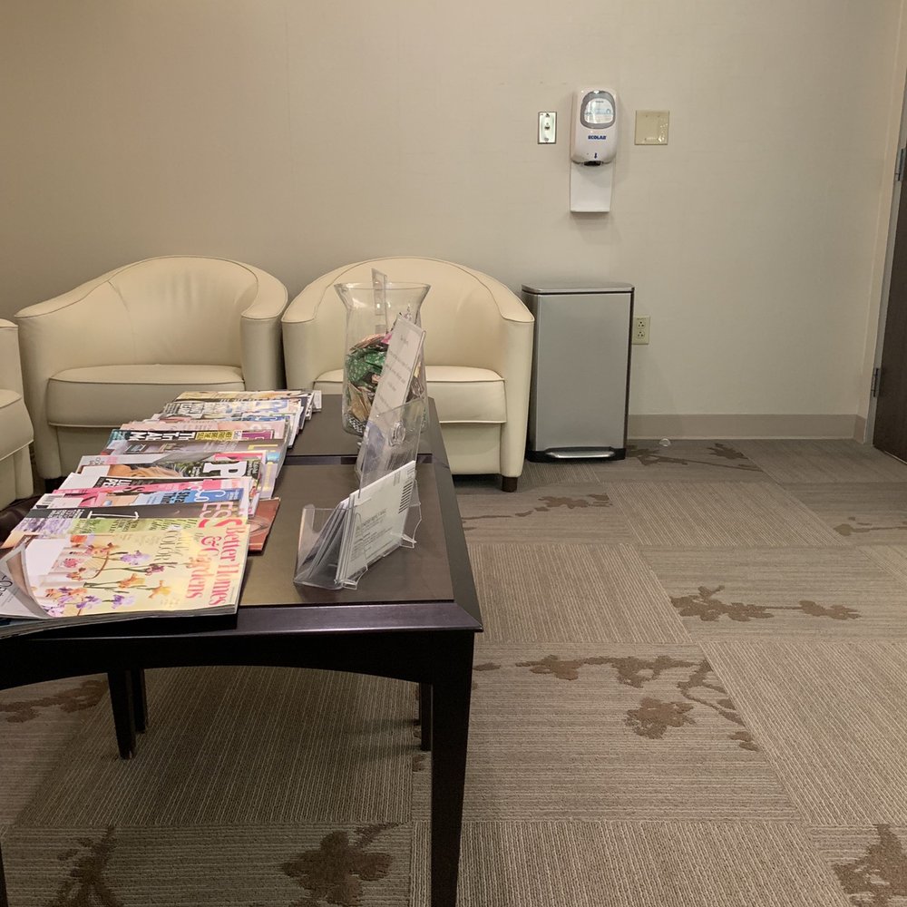 One of the waiting rooms. One of the waiting rooms.