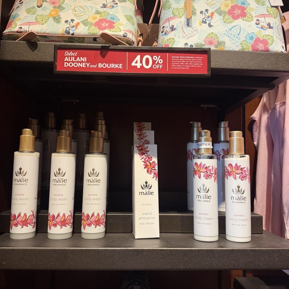 Hale Manu Boutique - Aulani Dooney & Bourke As of April '26. Bought Malie plumeria lotion back at home - Souvenir Shops Near Me - Kapolei, Hawaii Hale Manu Boutique - Aulani Dooney & Bourke As of April '26. Bought Malie plumeria lotion back at home - Souvenir Shops Near Me - Kapolei, Hawaii