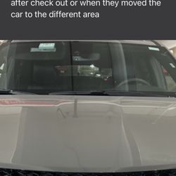 Avis Rent a Car - My front photo and email exchange
