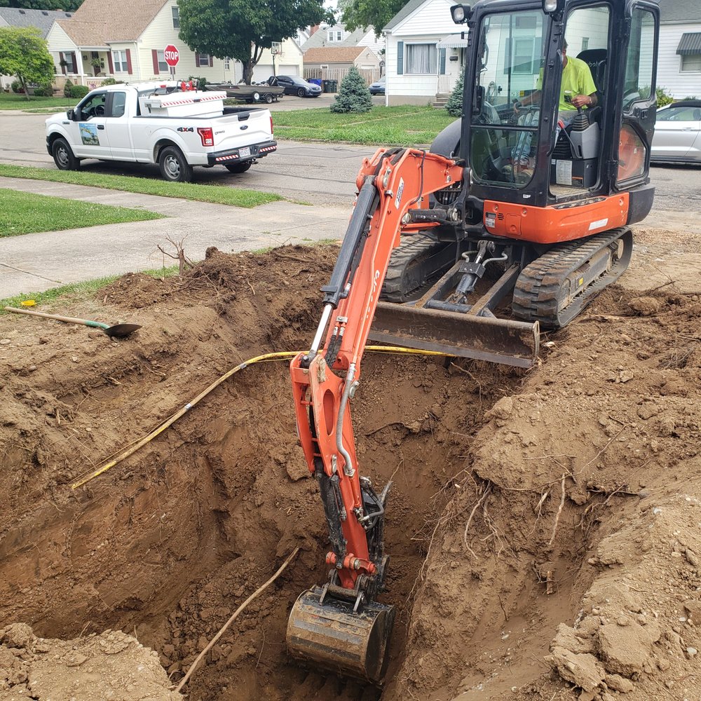 Slide of Dev's Excavating
