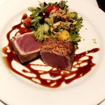Ocean Prime - Ahi tuna and the worlds best salad! - Seafood Near Me - Dallas, Texas