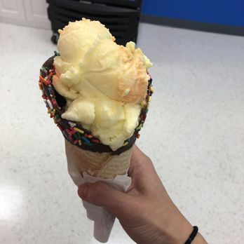 The Sweet Spoon - an ice cream cone with sprinkles - Ice Cream & Frozen Yogurt Near Me - Seneca, South Carolina