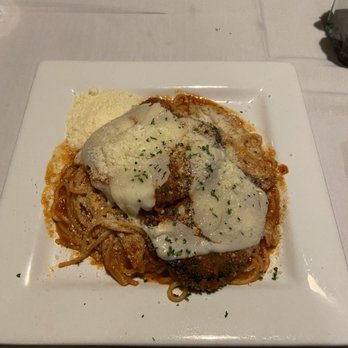 Mezza Luna - Eggplant Parmigiana - Italian Near Me - Smyrna, Georgia Mezza Luna - Eggplant Parmigiana - Italian Near Me - Smyrna, Georgia