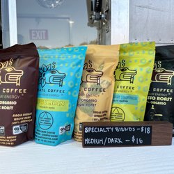 The Coop Coffee - Their beans.