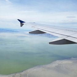 American Airlines - The Great Salt Lake!!