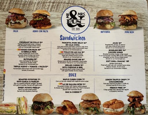Menu photo 1 Mr & Mrs Bun Miami, FL Menu photo 1 Mr & Mrs Bun Miami, FL