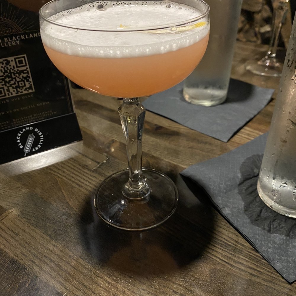 Blackland Distillery - FRENCH MARTINI Vodka, Pineapple Juice, Raspberry Syrup - Cocktail Bars Near Me - Fort Worth, Texas