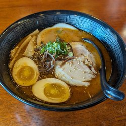 Fukuoka Hakata Ramen - Black devil Tonkatsu