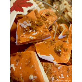 Enchanted Delights - Pumpkin spice bark - Desserts Near Me