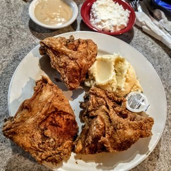 The Chicken Inn - 3-piece Chicken Breast Dinner with Mashed Potatoes and Cottage Cheese at Chicken Inn - American Near Me - Shelbyville, Indiana The Chicken Inn - 3-piece Chicken Breast Dinner with Mashed Potatoes and Cottage Cheese at Chicken Inn - American Near Me - Shelbyville, Indiana