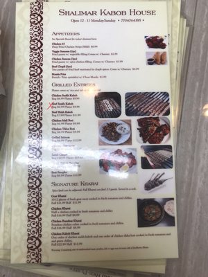 Menu photo 5 Shalimar Kabab & Grill Lilburn, GA Menu photo 5 Shalimar Kabab & Grill Lilburn, GA