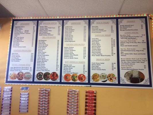 Menu photo 4 Saini Sweet & Restaurant Surrey, BC