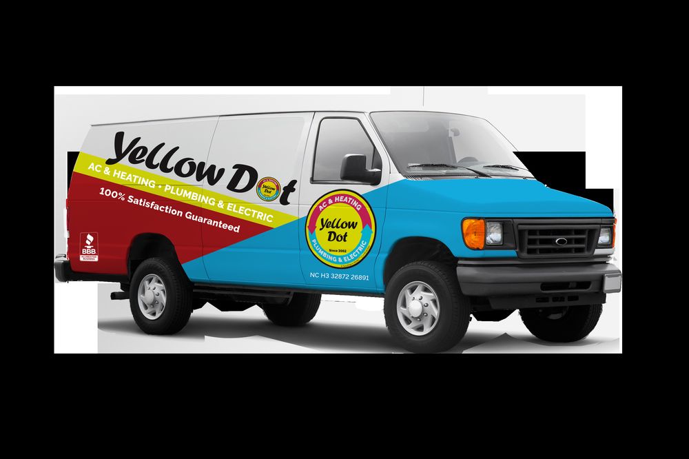 Slide of Yellow Dot Heating & Air Conditioning