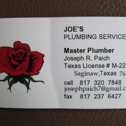 Joe’s Plumbing Service