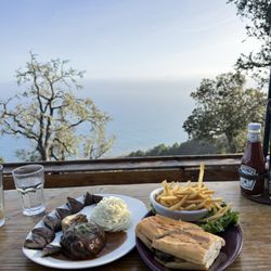 Nepenthe - Nepenthe steak, ambrosia burger