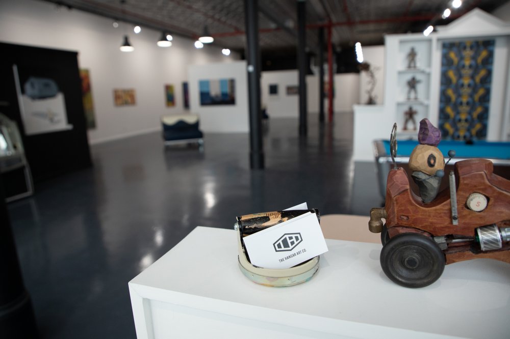 THE HANGAR ART CO Updated June 2024 105 W Jefferson, Bloomington