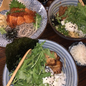 Beat Mazesoba - Salmon soba, pork belly mazeman, curry mazeman - Ramen Near Me - Flushing, New York Beat Mazesoba - Salmon soba, pork belly mazeman, curry mazeman - Ramen Near Me - Flushing, New York