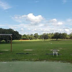 Blue Tees International - Driving range with putting green in foreground