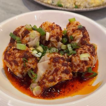 Supreme Dumplings - Spicy Wontons; Follow me @RimyEats on Instagram - Shanghainese Near Me - Kirkland, Washington