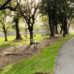 Arcola Lakes Park - Sitting area