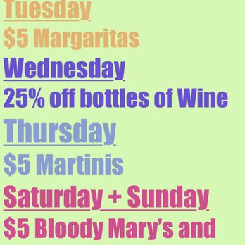 Truth and Beauty - Weekly Drink Specials - American Near Me - Frederick, Maryland Truth and Beauty - Weekly Drink Specials - American Near Me - Frederick, Maryland