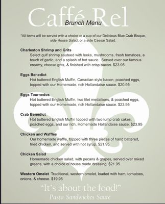 Menu photo 6 Caffe Rel Franklin, NC