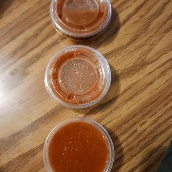 Chuck's Tacos - 3 mild salsas - Tacos Near Me - Upland, California Chuck's Tacos - 3 mild salsas - Tacos Near Me - Upland, California