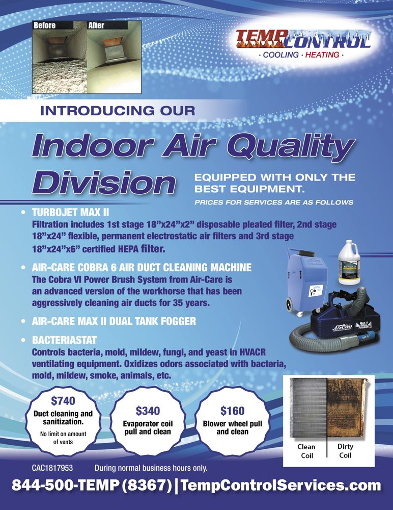 TEMP CONTROL SERVICES Updated October 2024 11226 US 441 S, Micanopy