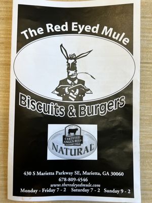 The Red Eyed Mule by null