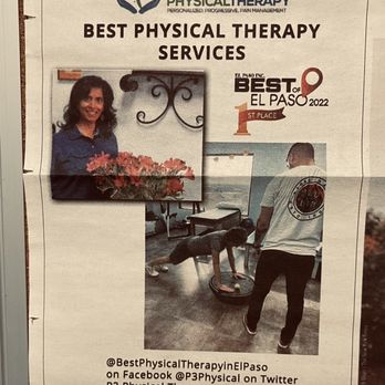 P3 Physical Therapy - Physical Therapy Near Me - El Paso, Texas