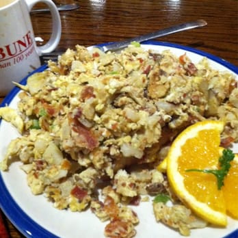 Junkyard Cafe - The dirty scramble. The toast is hidden underneath. - American Near Me - Simi Valley, California