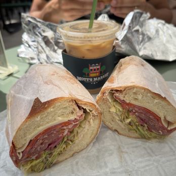 Mott's Market - Iced vanilla latte and Italian sandwich - Grocery Near Me - Washington, DC, District of Columbia Mott's Market - Iced vanilla latte and Italian sandwich - Grocery Near Me - Washington, DC, District of Columbia