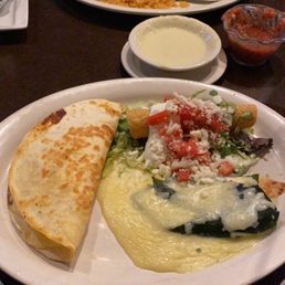 Quesadilla, Chile Relleno and Flauta Quesadilla, Chile Relleno and Flauta